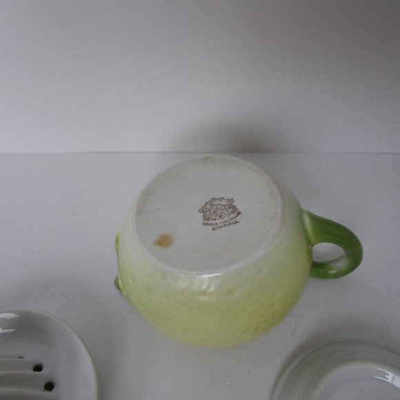 tiny antique Gerold Porzellan lemon juicer - Picture 4 of 5